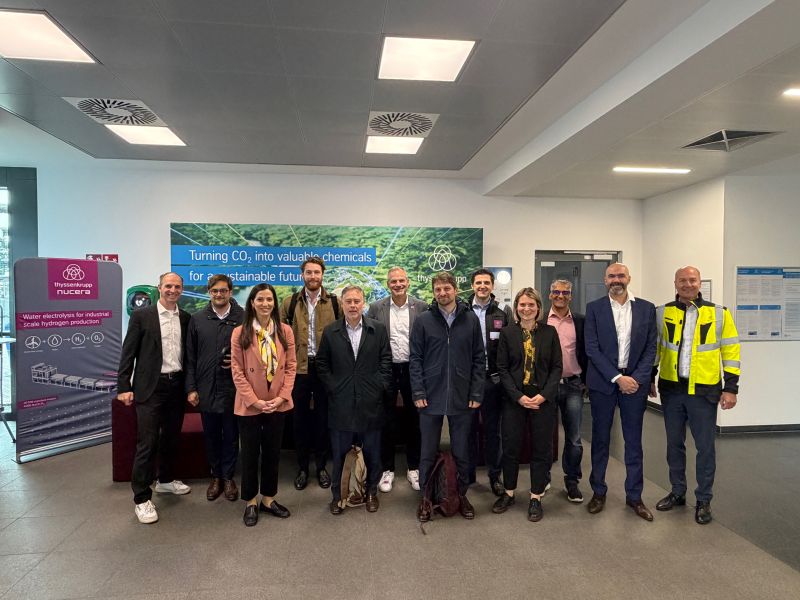 Hy24 zu Besuch bei Carbon2Chem®