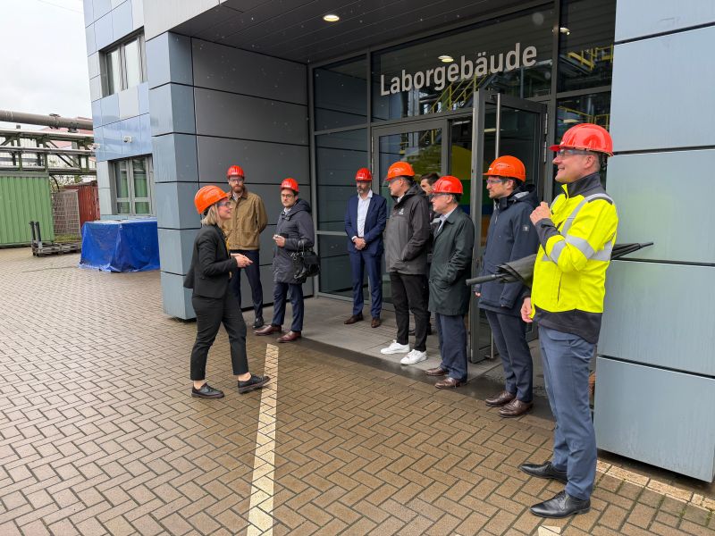 Foto: Hy24 zu Besuch bei Carbon2Chem®