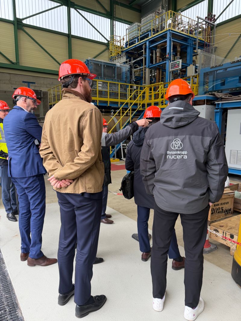 Foto: Hy24 zu Besuch bei Carbon2Chem®