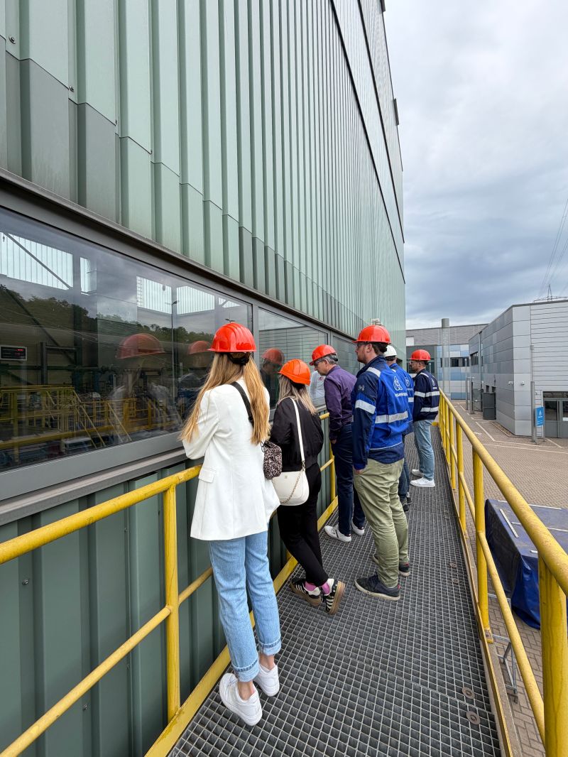 Foto: Controlling-Team von thyssenkrupp nucera zu Gast