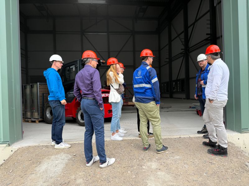 Foto: Controlling-Team von thyssenkrupp nucera zu Gast
