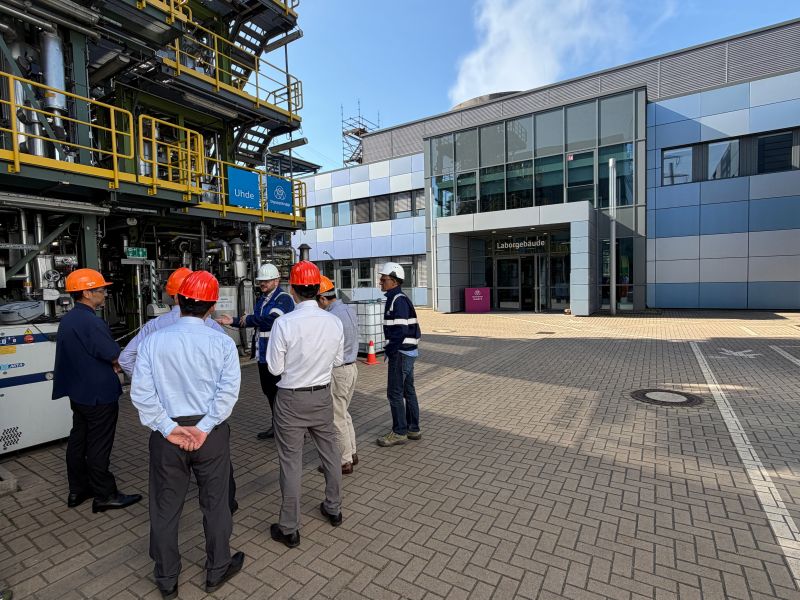 Foto: JFE Steel Corporation besucht Carbon2Chem®