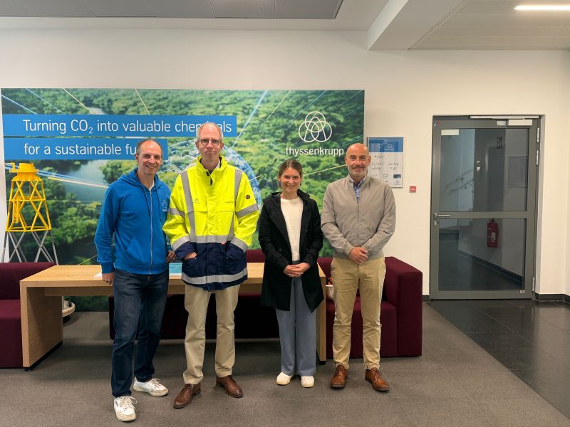 HGK Shipping besucht Carbon2Chem®
