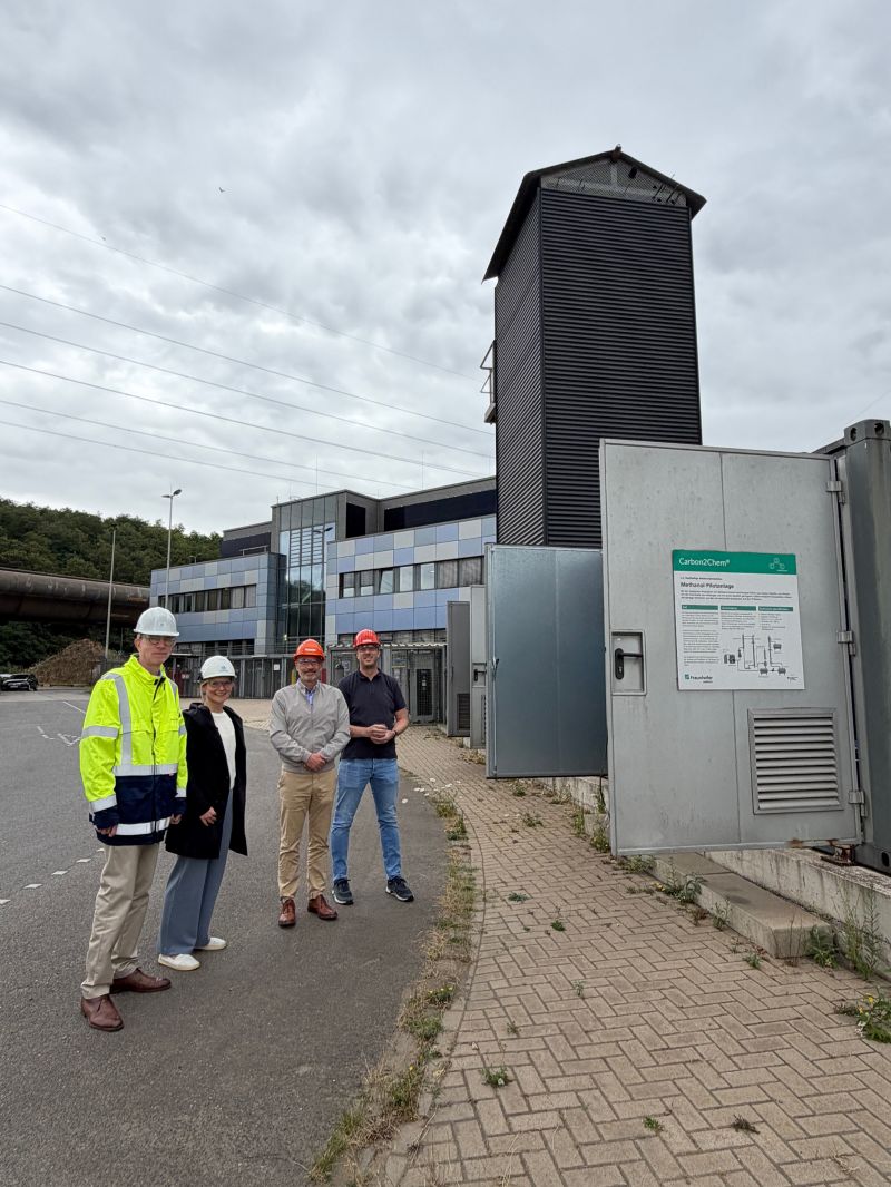 Foto: HGK Shipping besucht Carbon2Chem®