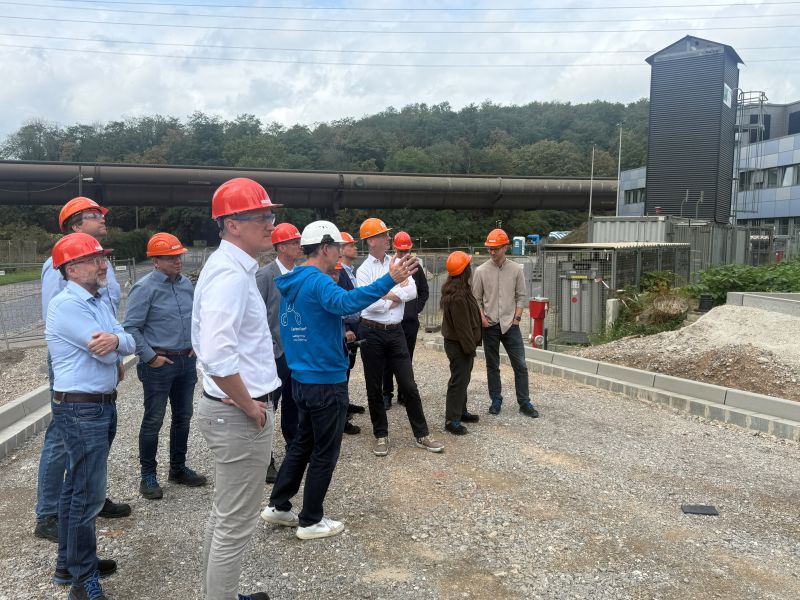 Foto: Uhde High Pressure Technologies zu Gast