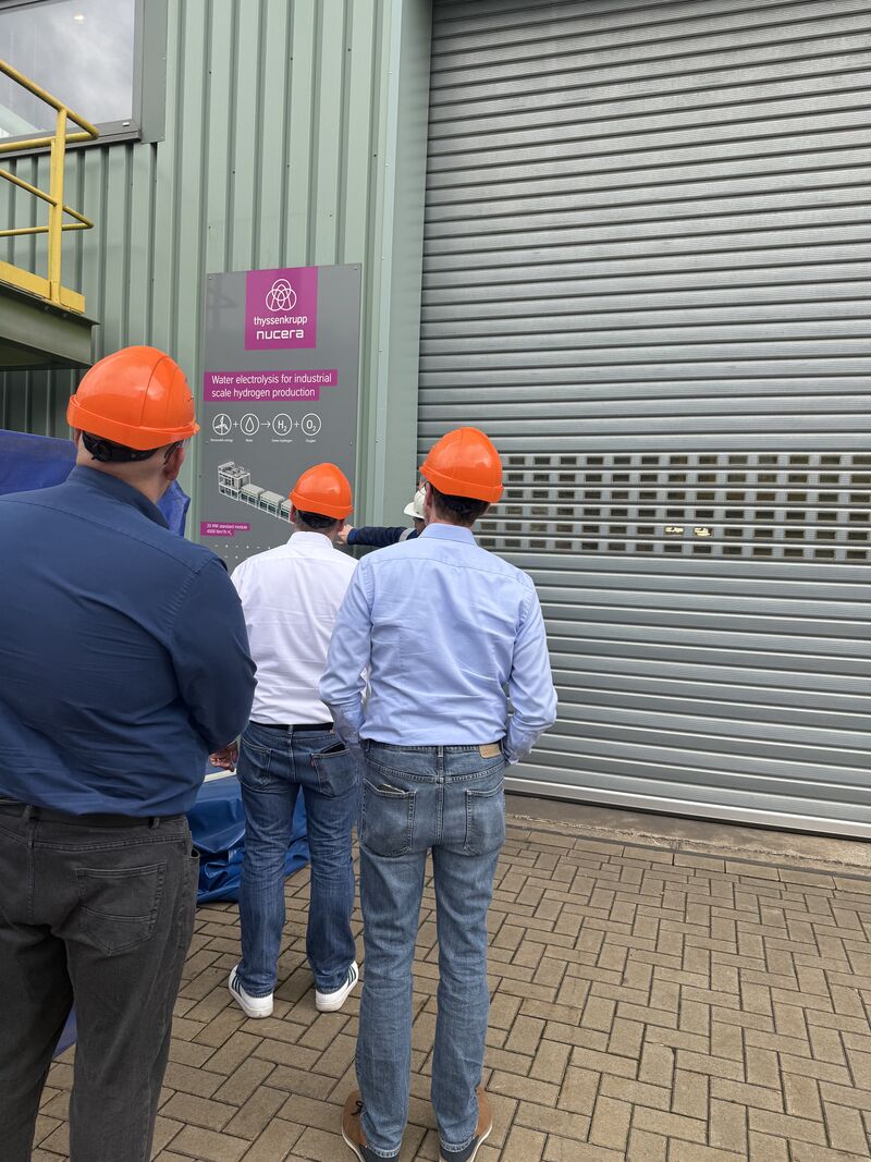 Foto: Bosch Power Solutions und H2Saar zu Gast
