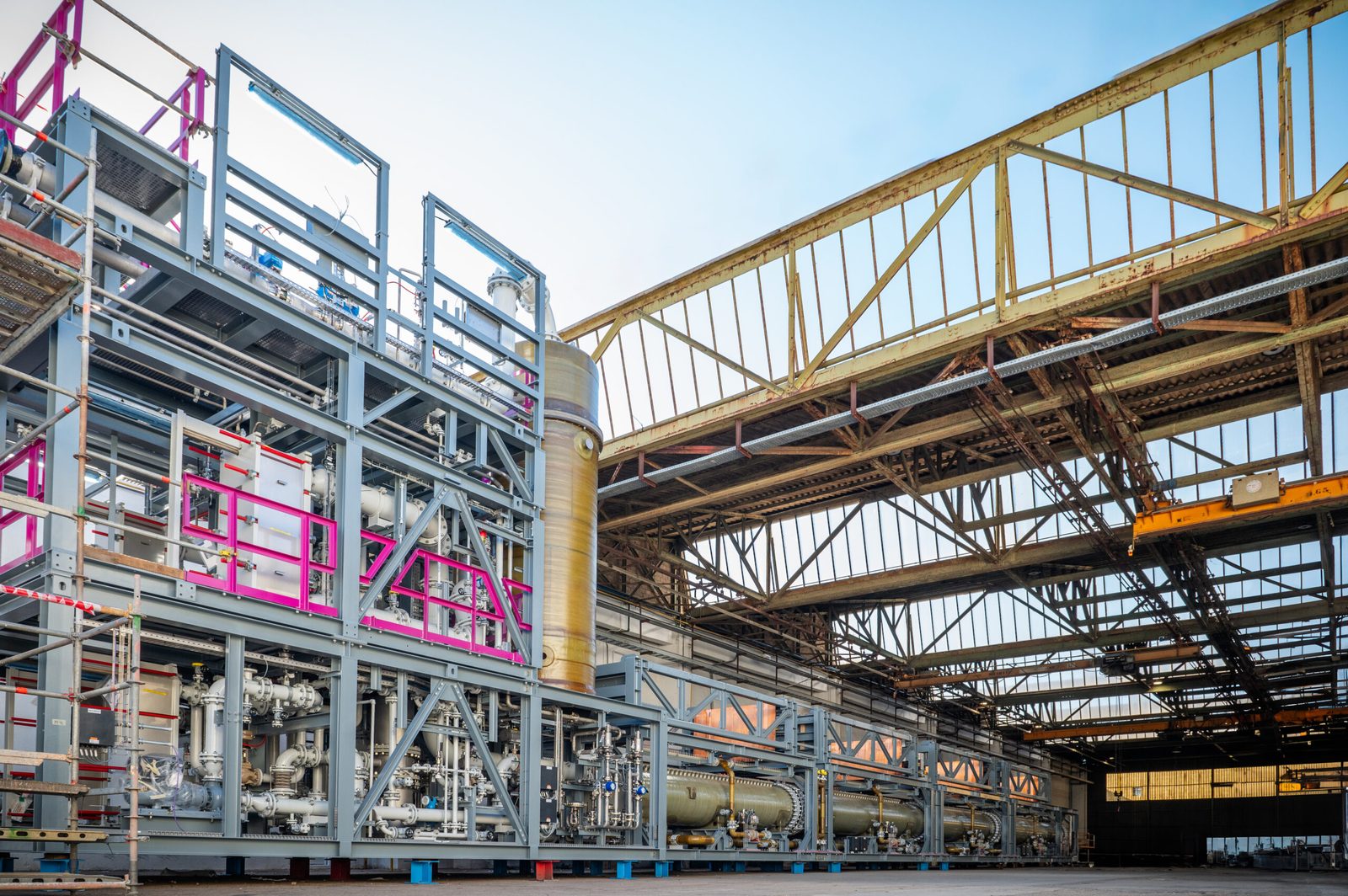 Das 20-Megawatt-Modul scalum® für die alkalische Wasserelektrolyse von thyssenkrupp nucera